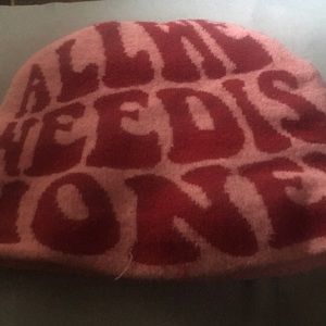 All we need is money hat